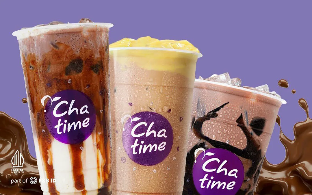 menu minuman Chatime gerai