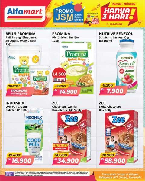 Promo JSM Alfamart Periode 11-13 Juli 2025