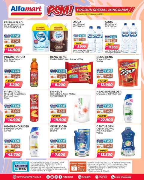 Promo PSM Alfamart 16-23 Agustus 2025