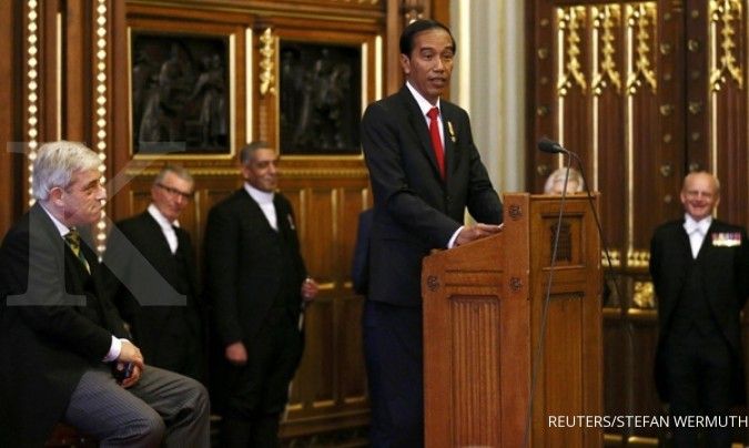Jokowi visits Indonesian designers in London