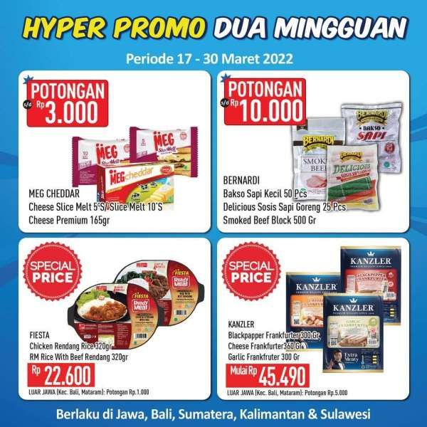 Hari Terakhir Promo Hypermart Dua Mingguan, Diskon s/d 50% untuk Sambut Ramadan