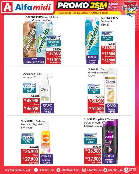 Promo JSM Alfamidi Spesial Gajian Periode 26-29 Juni 2025