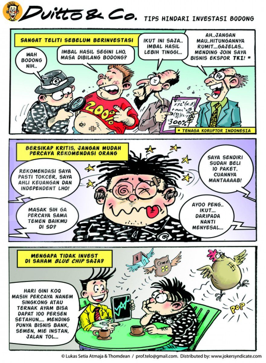 Duitto & Co - Tips Hindari Investasi Bodong