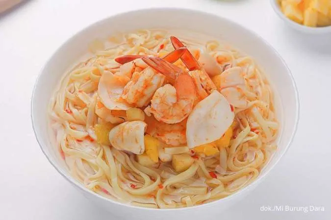 Resep Mie Rujak Seafood yang Pedas Menyegarkan, Bikin Ngiler