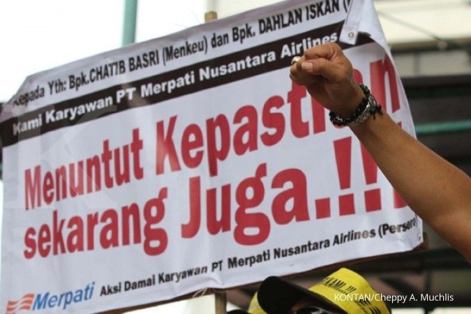 Pegawai Merpati akan menyurati Presiden Jokowi