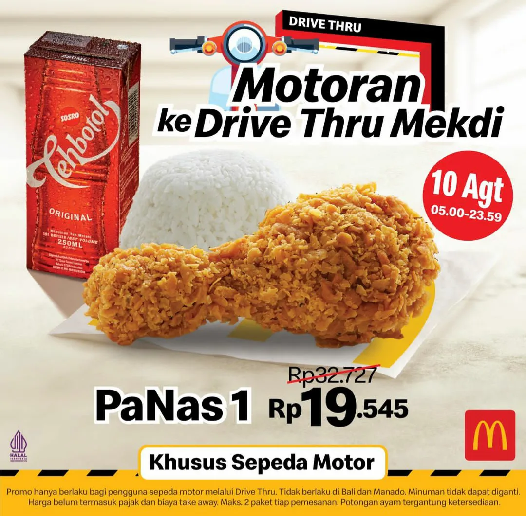 Promo Weekend McD 10 agustus 2024