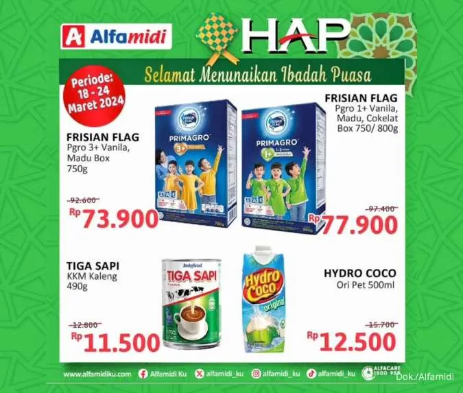 Promo Alfamidi Hemat Satu Pekan Periode 18-24 Maret 2024