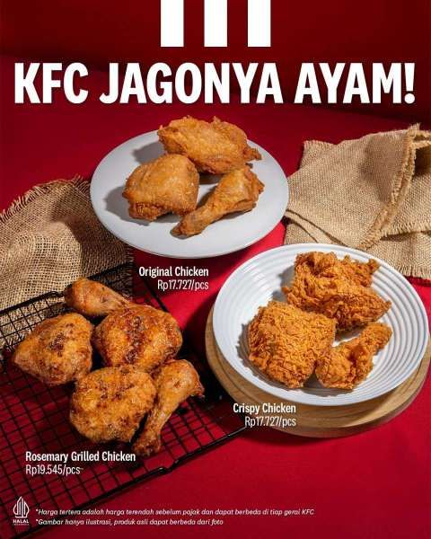 Promo KFC Terbaru Maret 2023, The Best Thursday 7 Ayam Goreng