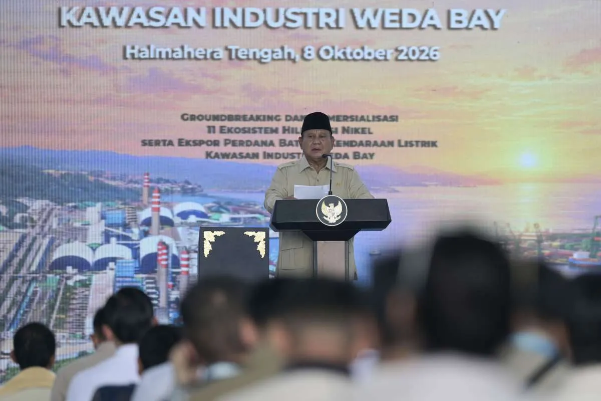 Prabowo Resmikan 11 Proyek Hilirisasi di IWIP, Investasi Capai Rp180 Triliun