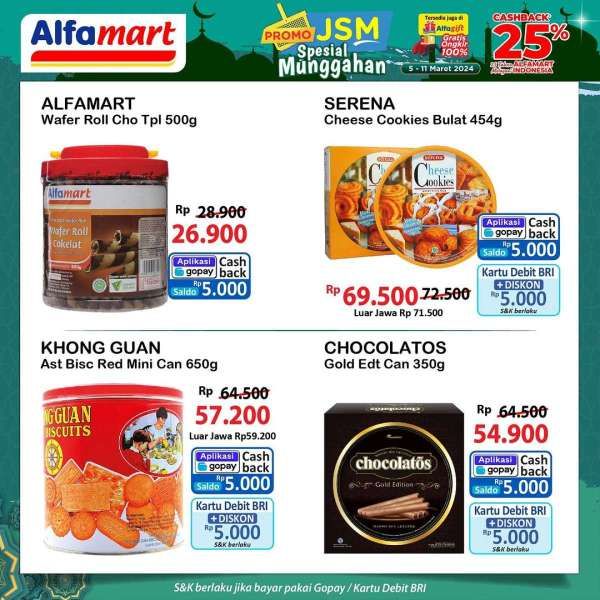 Promo JSM Alfamart Spesial Munggahan Periode 5-11 Maret 2024