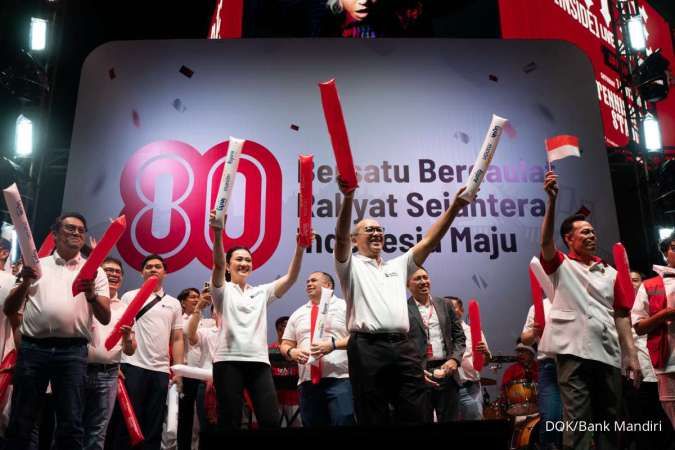 Pesta Rakyat HUT RI ke-80, Bank Mandiri Hadirkan Hiburan dan UMKM