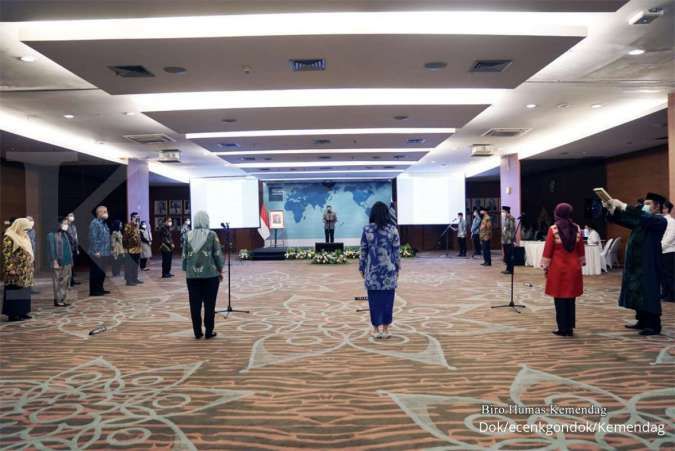 Perkuat Komitmen Pemulihan Ekonomi, Mendag Lutfi Lantik Pejabat Baru