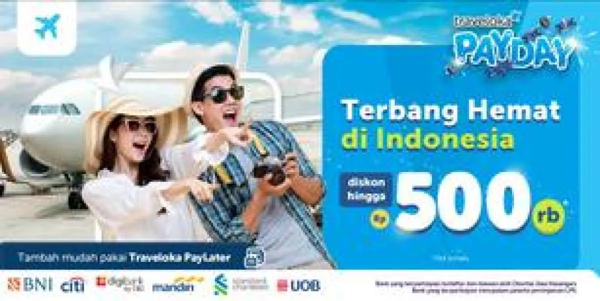 Promo Traveloka Payday, Diskon Tiket Pesawat Keliling Indonesia hingga Rp 500.000