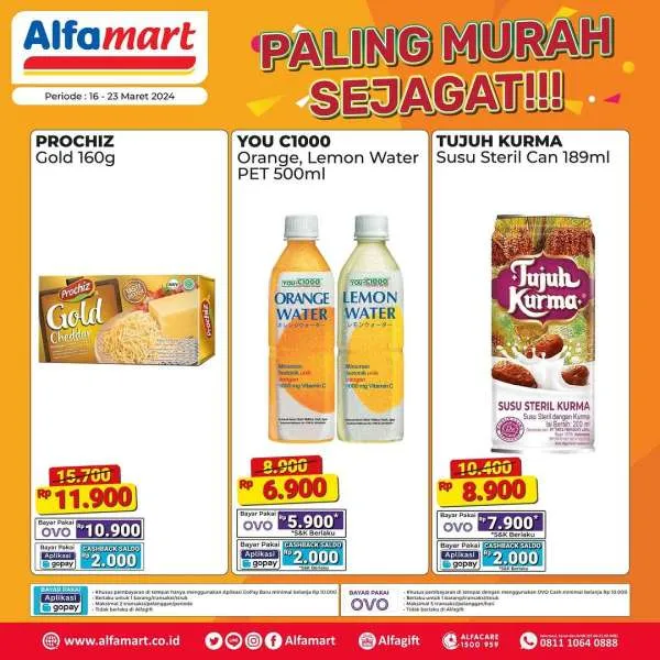 Promo Alfamart Paling Murah Sejagat Periode 16-23 Maret 2024