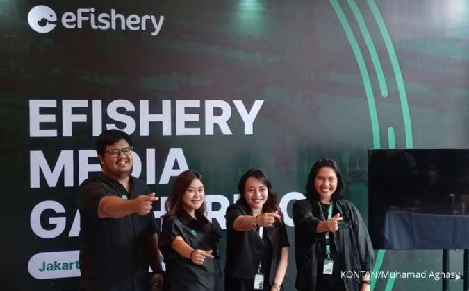 Manajemen E-Fishery di Jakarta (13/6/2024).