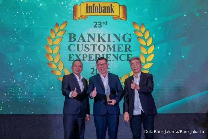 Hadirkan Layanan Nasabah Terbaik, Bank Jakarta Raih Penghargaan dari Infobank-MRI