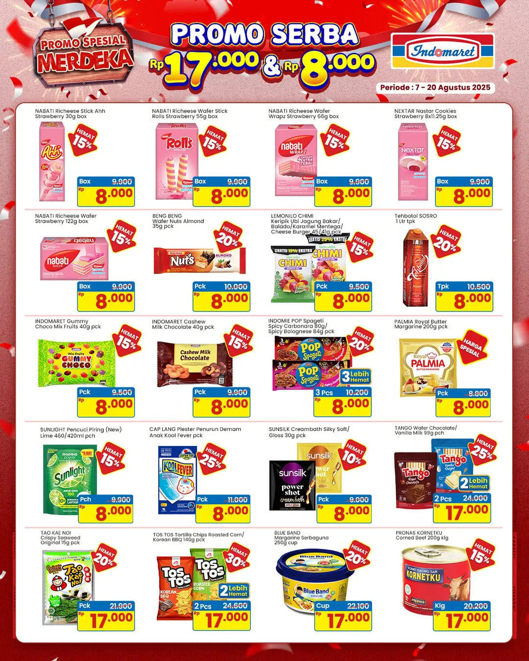 Promo Indomaret Merdeka 7-20 Agustus 2025