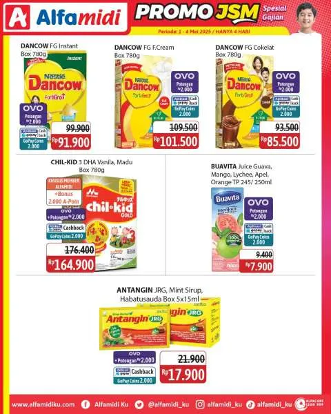 Promo JSM Alfamidi Spesial Gajian Periode 1-4 Mei 2025