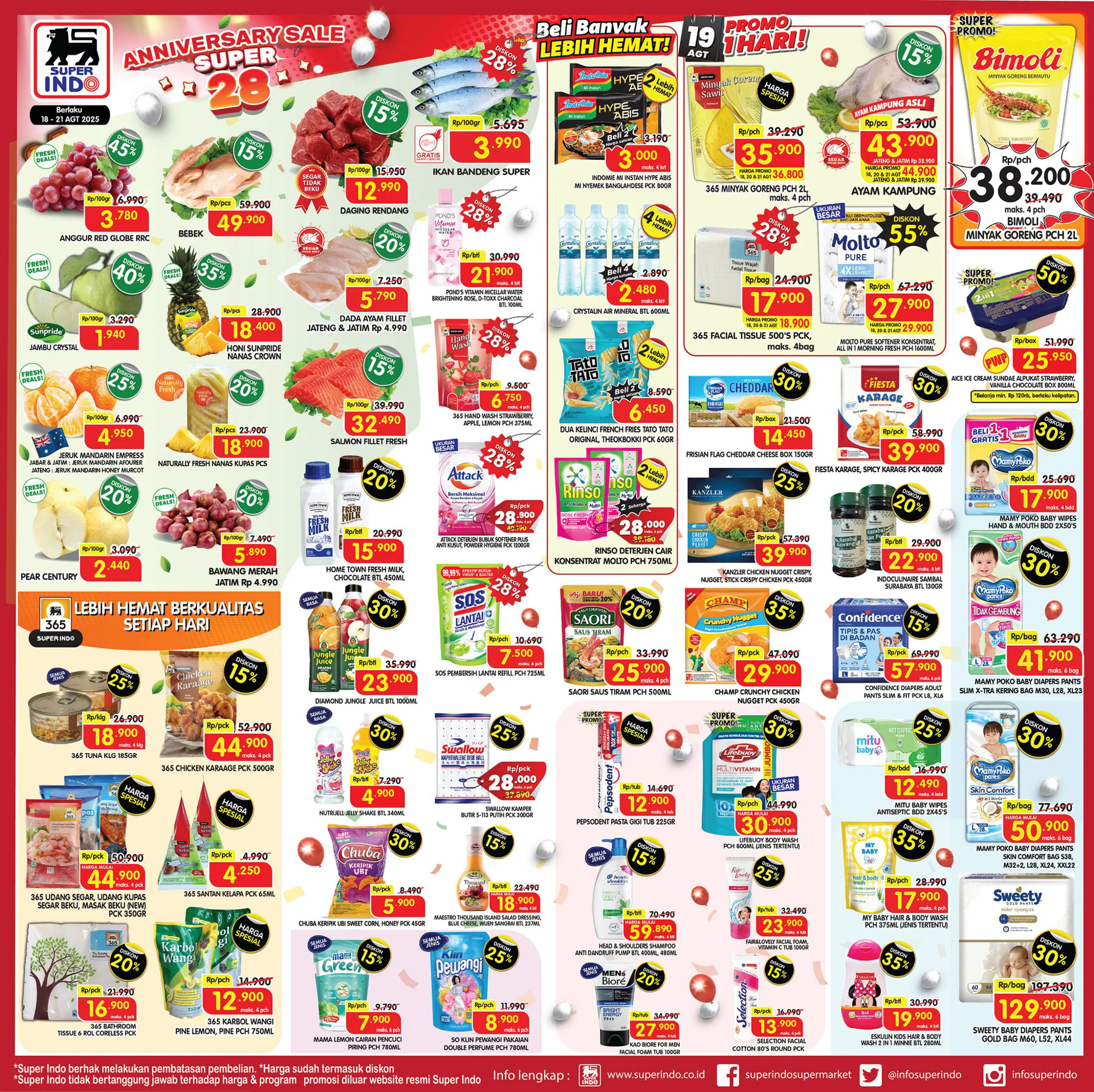 Promo Superindo Weekday 18-21 Agustus 2025