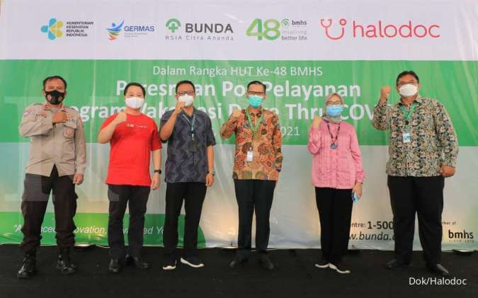 RSIA Bunda Citra Ananda Bersama Halodoc Siap Melayani Vaksinasi Covid-19 Secara Drive Dhru bagi Warga Lansia Tangerang
