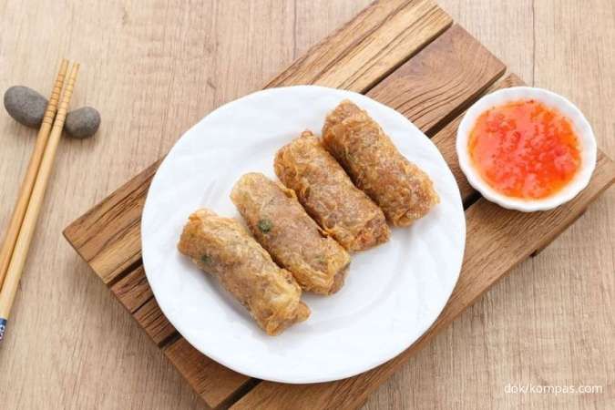 Resep Lumpia Kulit Tahu Isi Udang dan Ayam, si Menu Dimsum yang Bisa Jadi Ide Jualan 