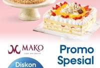 Promo Mako Bakery x BRI sampai 31 Oktober, Beli Whole Cake Favorit Diskon 50%