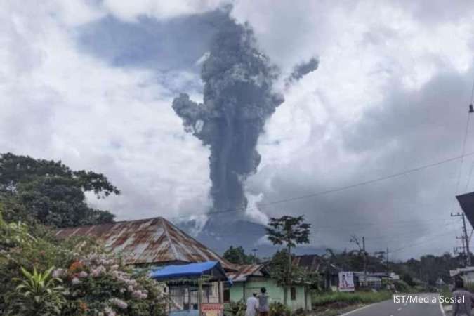 47 Pendaki Terdampak Erupsi Gunung Marapi Sumatera Barat