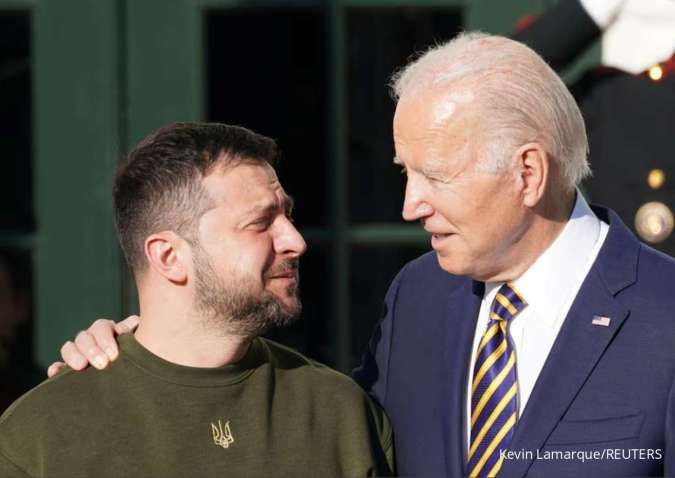 Biden Mundur dari Pilpres AS, Zelenskyy: Terima Kasih Telah Mendukung Ukraina