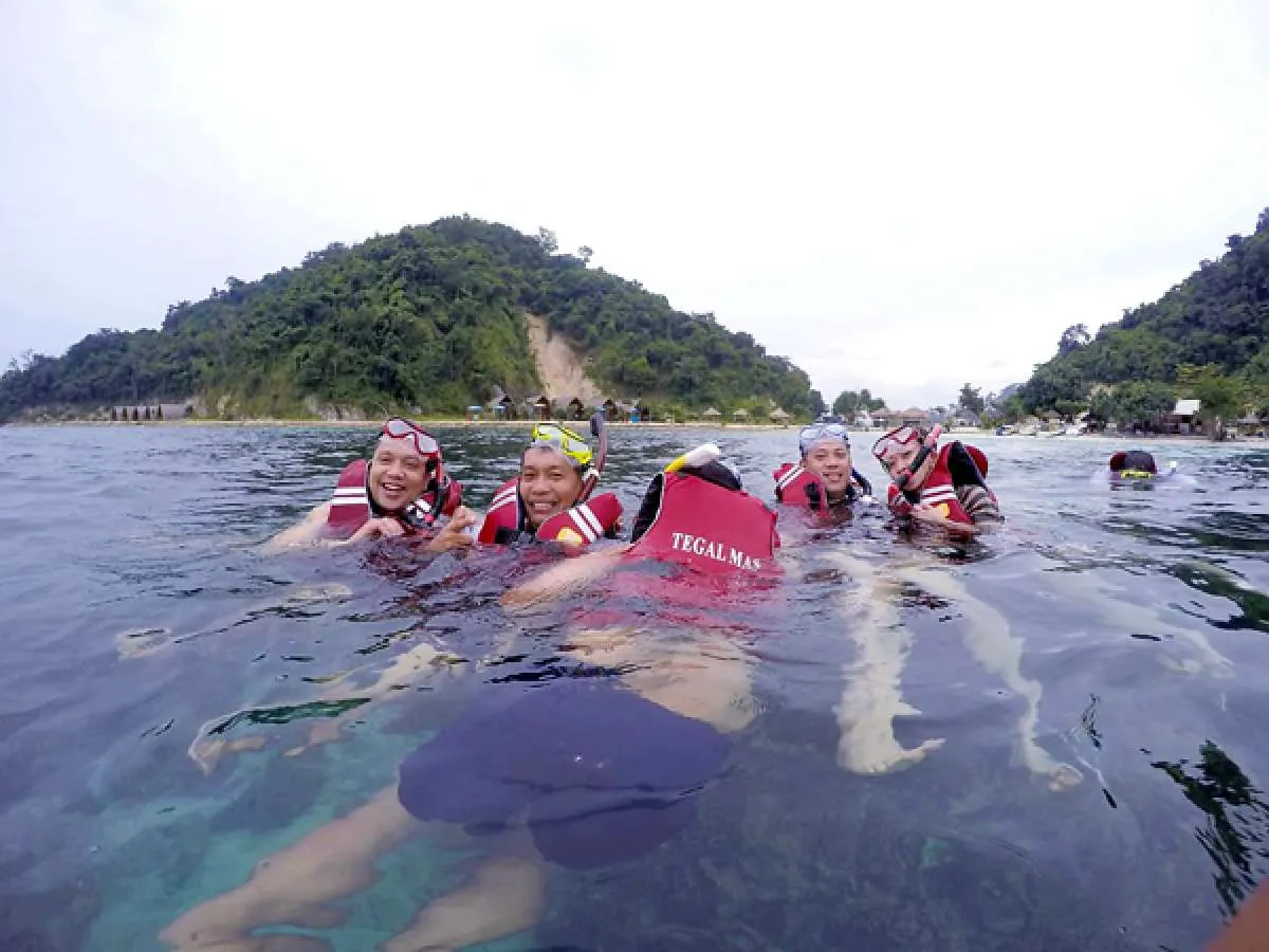 Pulau Tegal Mas di Lampung menjadi pilihan baru wisata laut