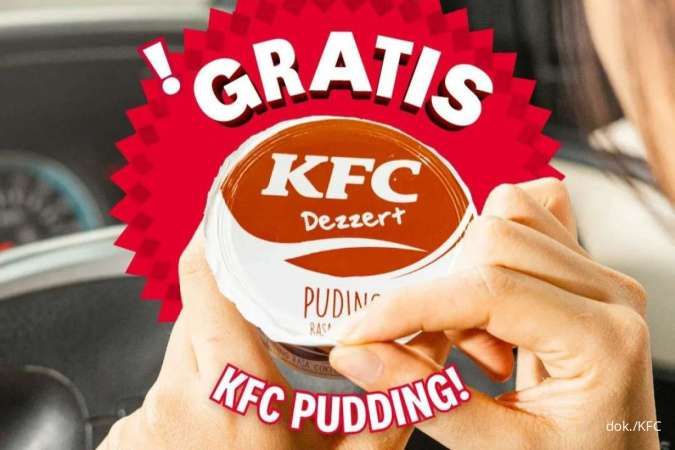 Promo KFC Hari Ini 24 Agustus, Ada Gratis Pudding KFC Beli Lewat Drive Thru
