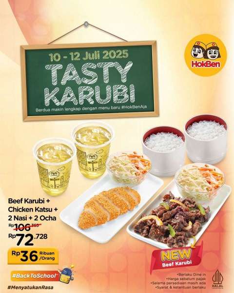 Promo HokBen 10-12 Juli 2025