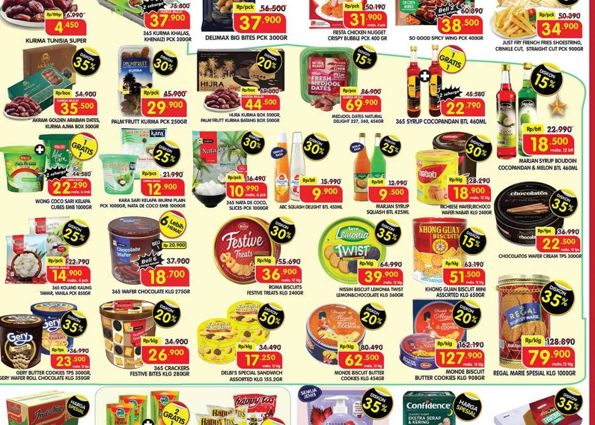 Promo JSM Superindo 21-24 Maret 2025, Kurma dan Gery Butter Cookies Diskon 35%