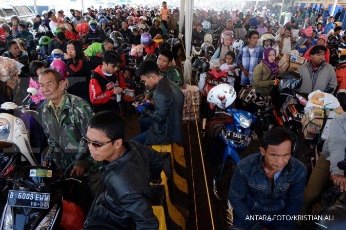ASDP: 65% pemudik telah balik ke Pulau Jawa
