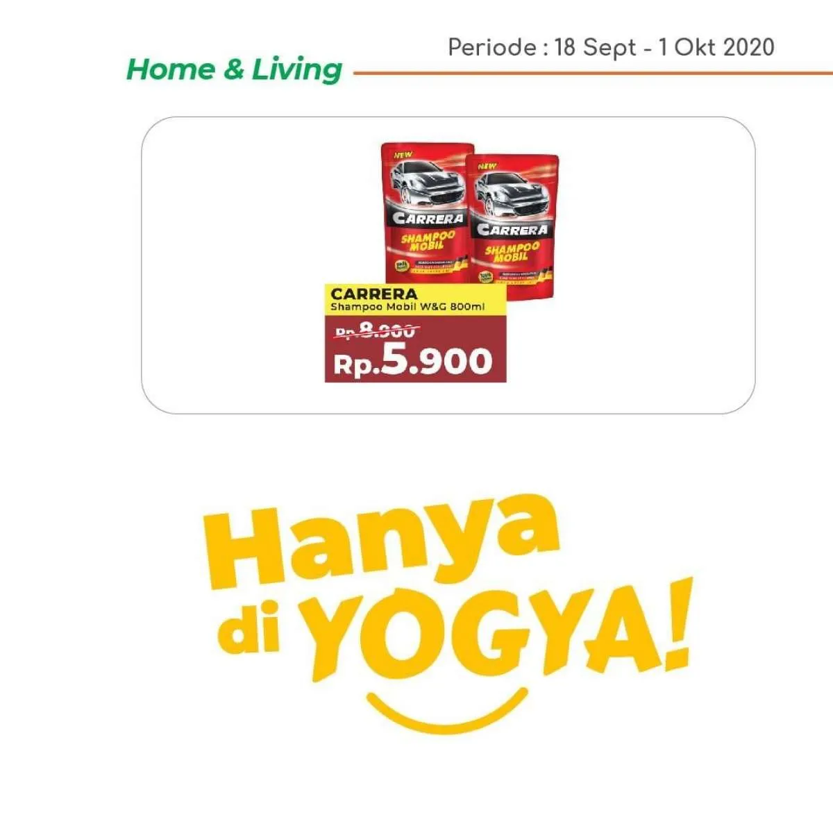 Katalog promo Yogya Supermarket hari ini 23 September 2020, masih ada diskon!