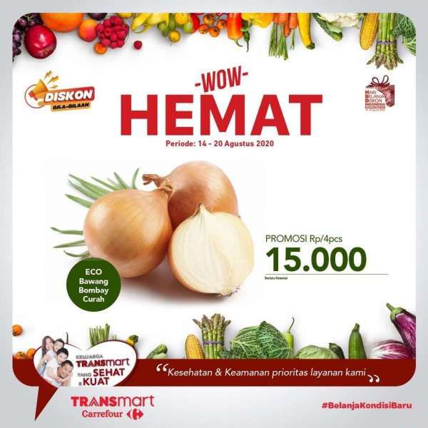 Promo Transmart Carrefour 14 – 20 Agustus 2020