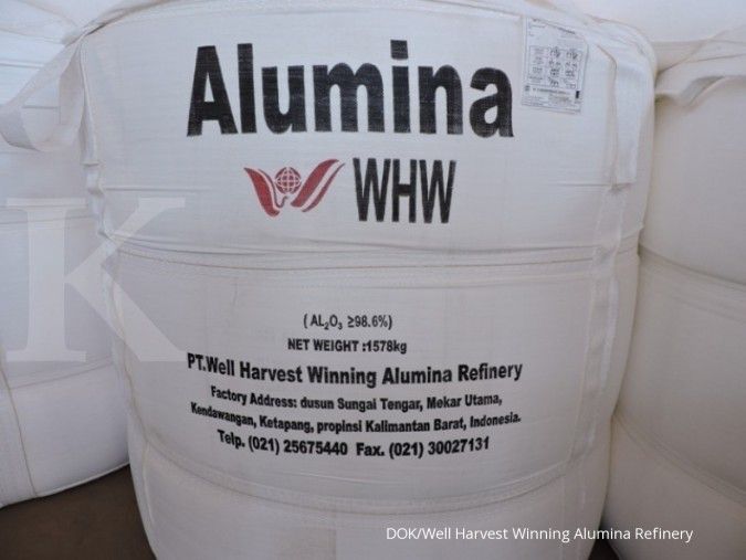 Well Harvest akan ekspor 30.000 ton alumina ke Malaysia