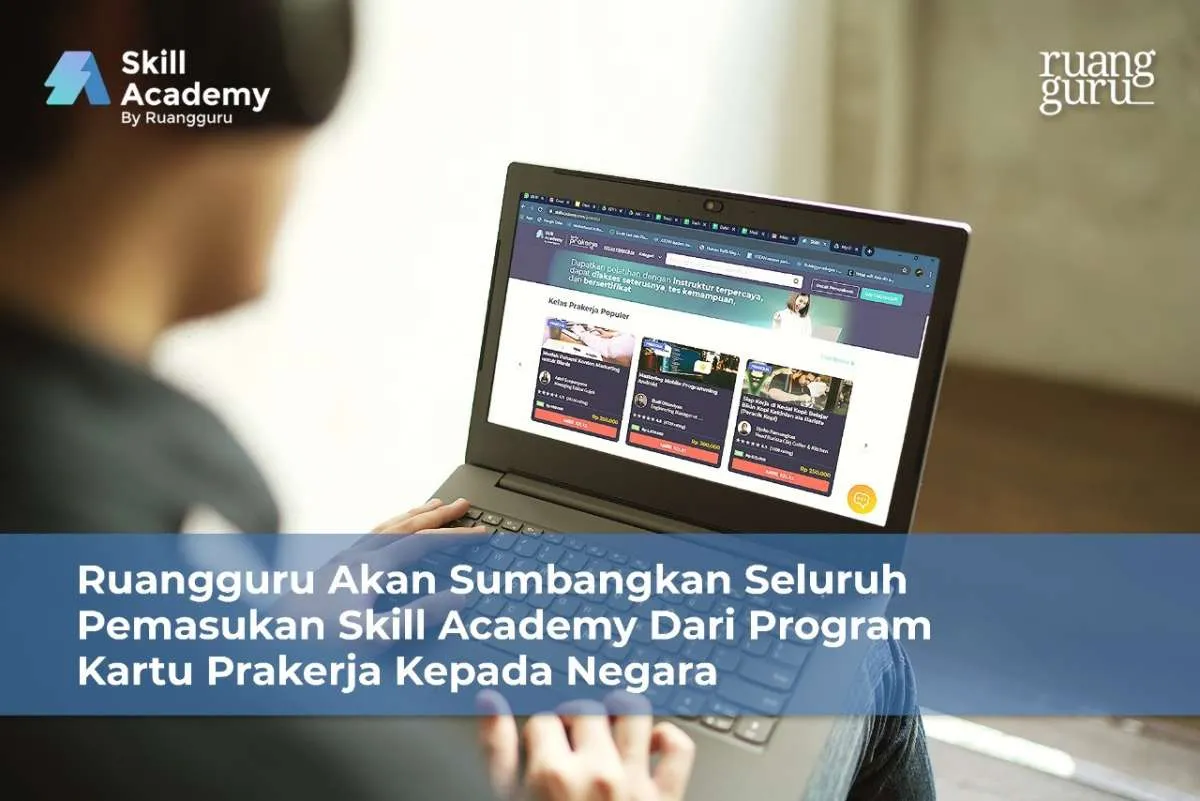 Langkah Ruangguru mendonasikan pendapatan dari program prakerja mendapat apresiasi