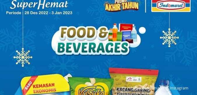 Harga Promo Indomaret 28 Desember 2022-3 Januari 2023, Super Hemat Mingguan Baru