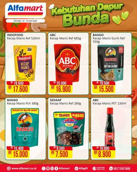 Promo Alfamart Kebutuhan Dapur Periode 1-15 Mei 2025