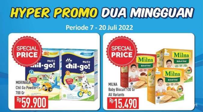 Hari Terakhir Promo Hypermart Dua Mingguan, Kebutuhan Sekolah Anak Diskon hingga 50%