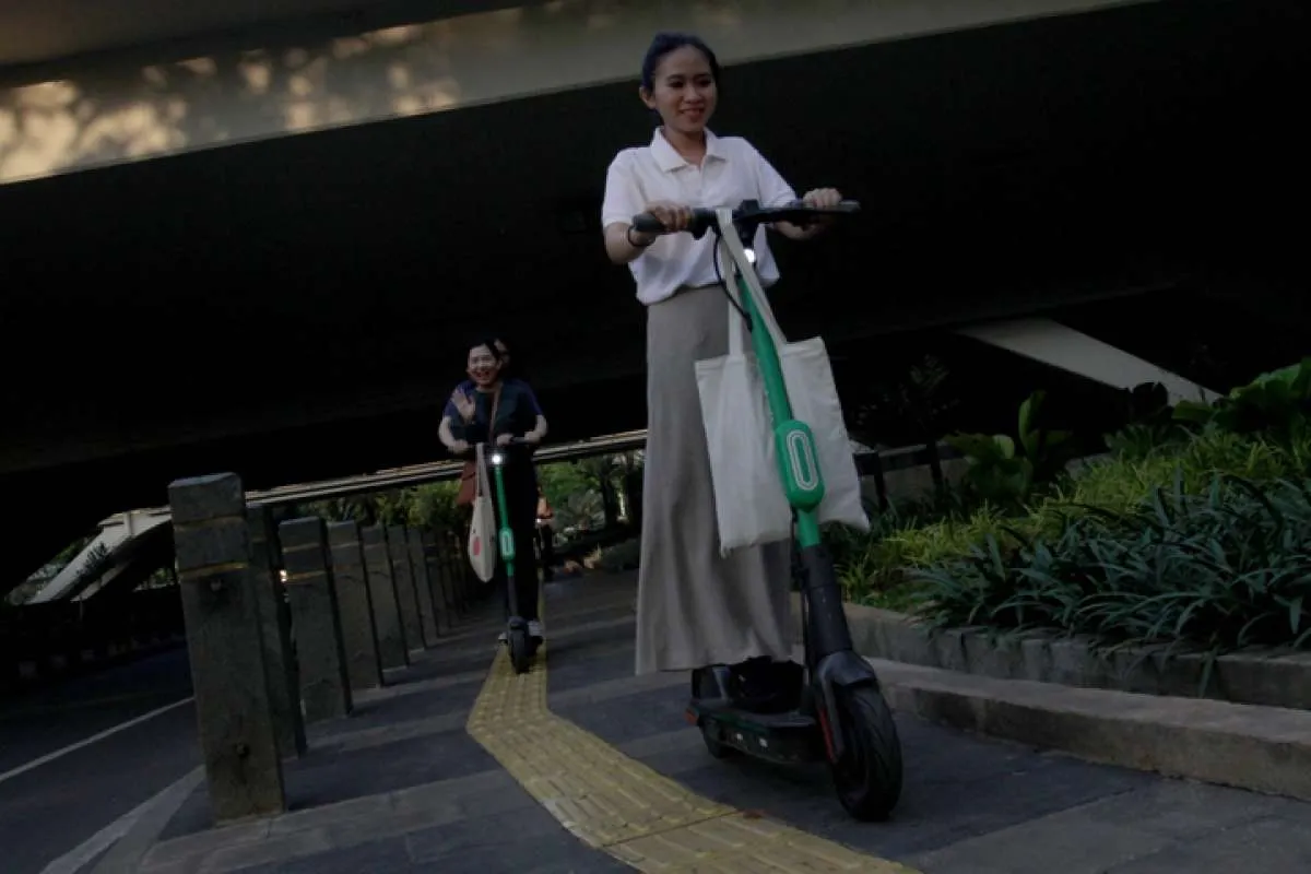 Pengendara skuter listrik yang langgar aturan tak langsung ditilang, asal...
