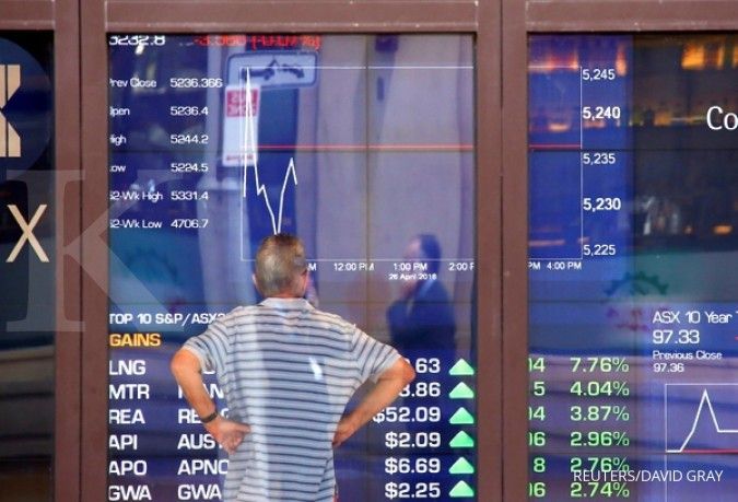 Bursa Asia berseri seiring harga komoditas
