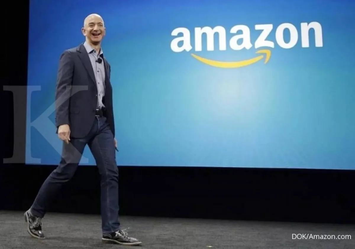 Jeff Bezos Lepas Saham Amazon Senilai Rp 88 Triliun Pekan Kemarin