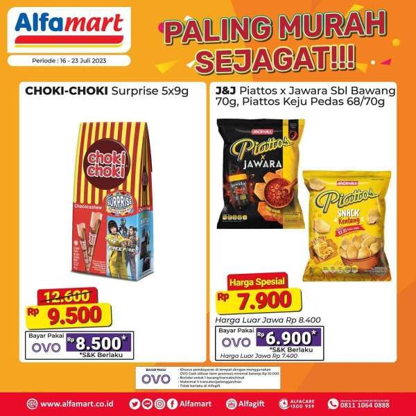 Katalog Harga Promo Alfamart Terbaru 16-23 Juli 2023