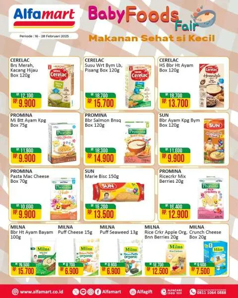 Promo Alfamart Dunia Bunda & Si Kecil Periode 16-28 Februari 2025