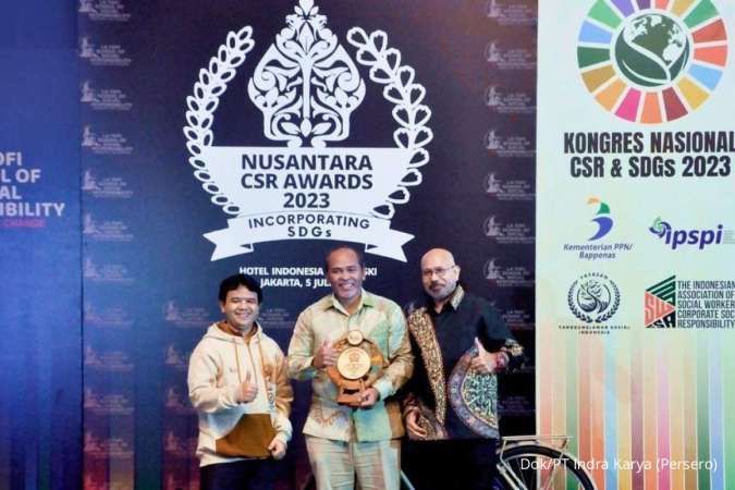 Indra Karya Raih NCSR Awards 2023 lewat Kemandirian Ekonomi Desa di Jawa Tengah