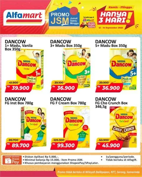 Promo JSM Alfamart Periode 12-14 September 2025