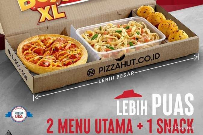 Menu Baru Pizza Hut 2022, Ada My Box XL dan My Box Plus Mulai Rp 45.000