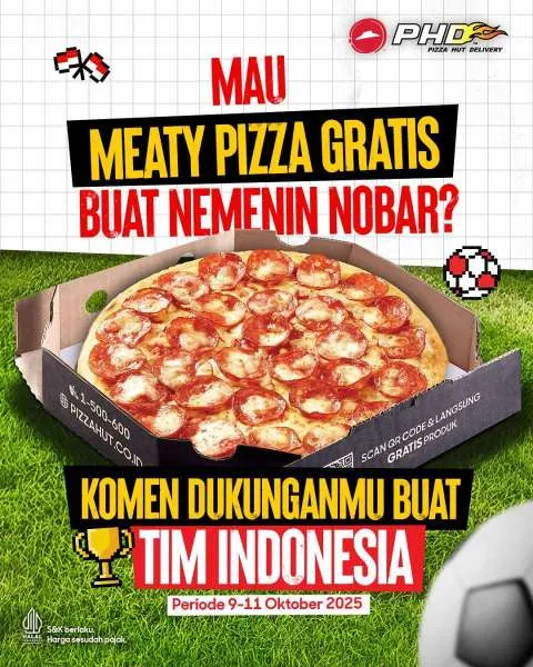 Promo PHD Meaty Pizza Gratis