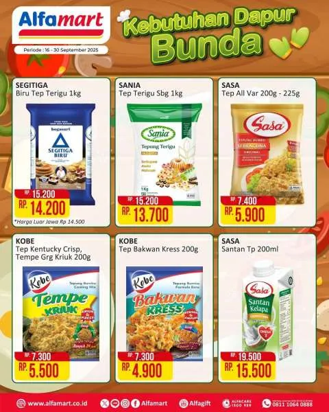 Promo Alfamart Kebutuhan Dapur Periode 16-30 September 2025